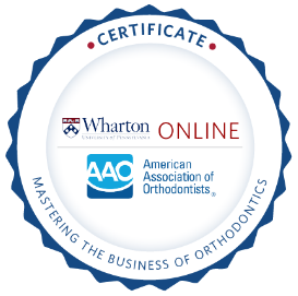 Mastering the business of orthodontics badge